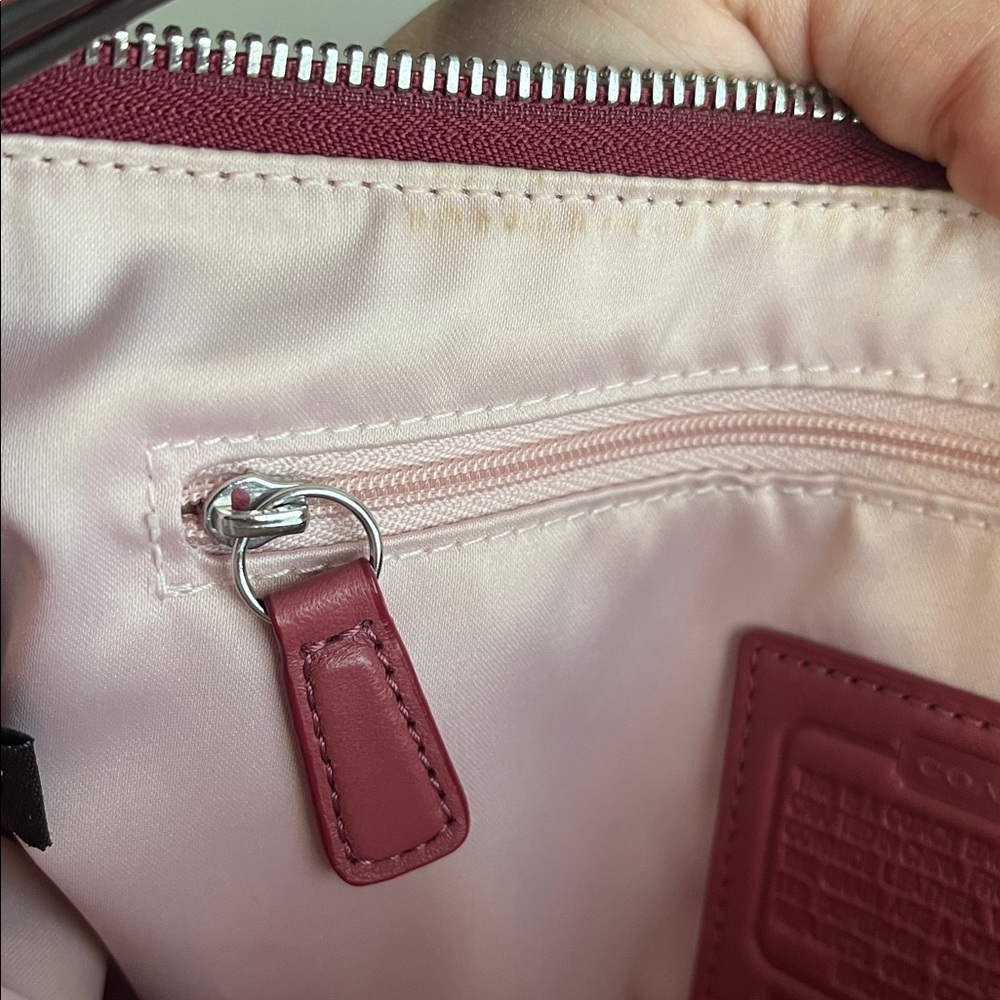 Coach Pleated Ashley Shoulder Bag - Picture 8 of 15